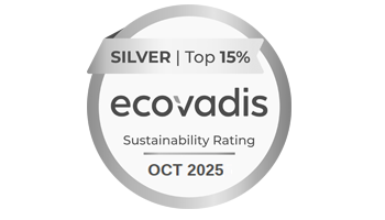 Bulle de linge ecovadis silver 2025 Sustainability rating
